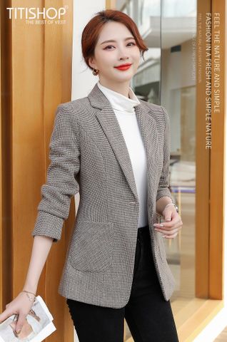 Áo Blazer Nữ Titishop BNN393 (Đặt 5 -7 Ngày )