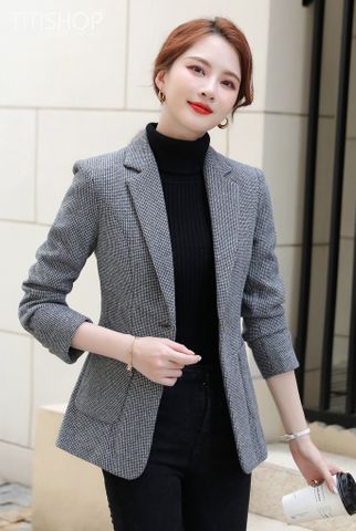 Áo Blazer Nữ Titishop BNN394 (Đặt 5 -7 Ngày )