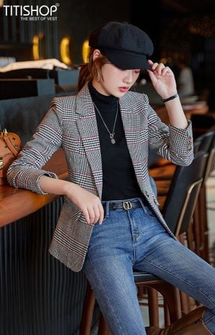 Áo Blazer Nữ Titishop BNN388 (Đặt 5 -7 Ngày )