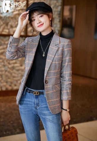 Áo Blazer Nữ Titishop BNN388 (Đặt 5 -7 Ngày )