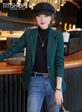 Áo Blazer Nữ Titishop BNN385 (Đặt 5 -7 Ngày )