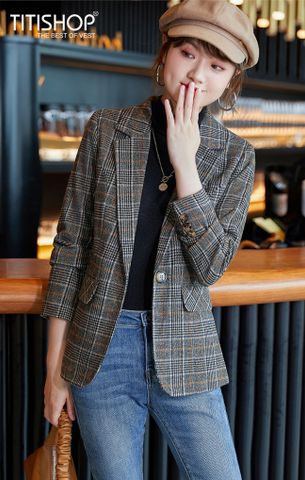 Áo Blazer Nữ Titishop BNN382 (Đặt 5 -7 Ngày )