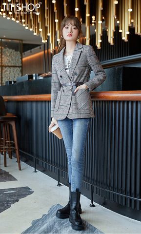 Áo Blazer Nữ Titishop BNN371 (Đặt 5 -7 Ngày )