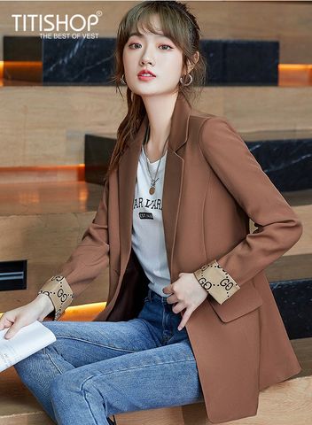 Áo Blazer Nữ Titishop BNN375 (Đặt 5 -7 Ngày )