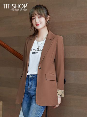 Áo Blazer Nữ Titishop BNN375 (Đặt 5 -7 Ngày )