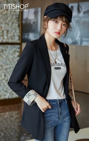 Áo Blazer Nữ Titishop BNN377  (Đặt 5 -7 Ngày )