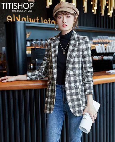 Áo Blazer Nữ Titishop BNN379  (Đặt 5 -7 Ngày )