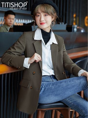 Áo Blazer Nữ Titishop BNN374 (Đặt 5 -7 Ngày )