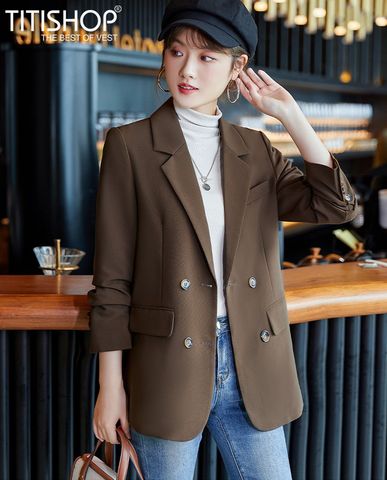 Áo Blazer Nữ Titishop BNN374 (Đặt 5 -7 Ngày )