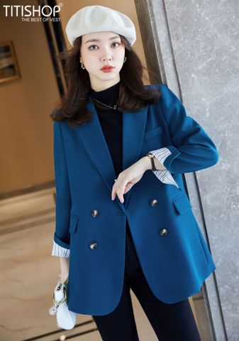 Áo Blazer Nữ Titishop BNN297 (Đặt 5 -7 Ngày )