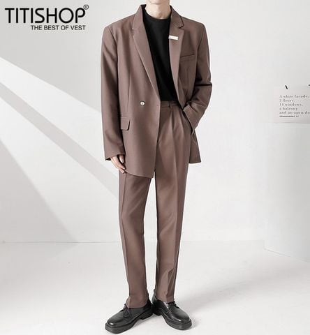 Áo Blazer nam Titishop CHH05 Luxury ( Đặt 5-7 Ngày )