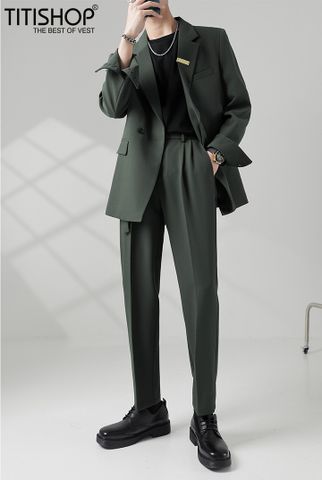 Áo Blazer nam Titishop CHH09 Luxury ( Đặt 5-7 Ngày )