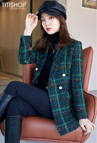 Áo Blazer Nữ Titishop BNN339  (Đặt 5 -7 Ngày )