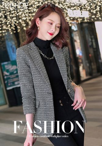 Áo Blazer Nữ Titishop BNN350 (Đặt 5 -7 Ngày )