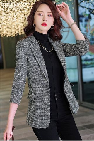 Áo Blazer Nữ Titishop BNN350 (Đặt 5 -7 Ngày )