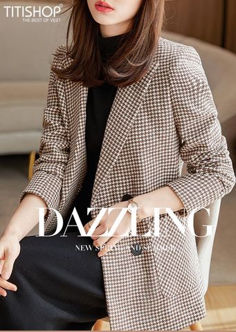 Áo Blazer Nữ Titishop BNN352 (Đặt 5 -7 Ngày )