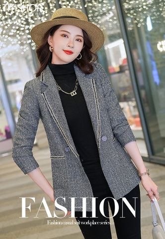 Áo Blazer Nữ Titishop BNN351(Đặt 5 -7 Ngày )