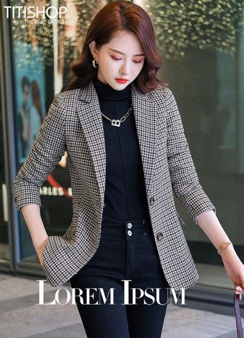 Áo Blazer Nữ Titishop BNN356 (Đặt 5 -7 Ngày )