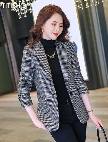 Áo Blazer Nữ Titishop BNN354 (Đặt 5 -7 Ngày )