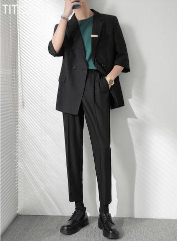 Áo Blazer nam Titishop CHH23 Luxury ( Đặt 5-7 Ngày )