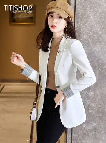 Áo Blazer Nữ Titishop BNN421 Đỏ