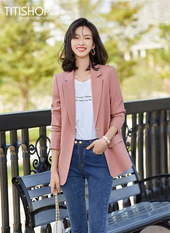 Áo Blazer nữ Titishop CNN463 ( Đặt 5-7 Ngày )