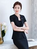 Áo Vest Nữ Titishop ACC1011 Đen Tay Ngắn