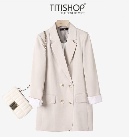 Áo Blazer Nữ Titishop BNN431( 1 Lớp )