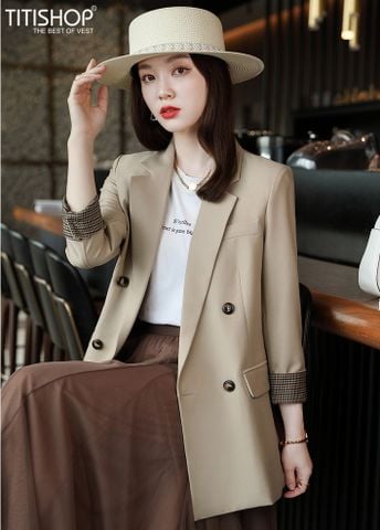 Áo Blazer Nữ Titishop BNN460