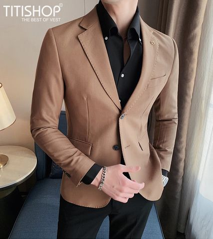 Áo Blazer Nam Titishop VN596 (M-4XL)