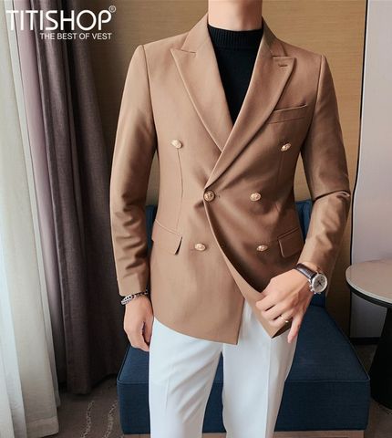 Áo Blazer Nam Titishop VN594 (M-4XL)