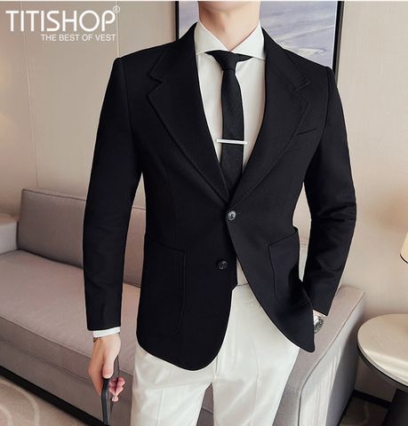 Áo Blazer Nam Titishop VN628 (M-4XL)