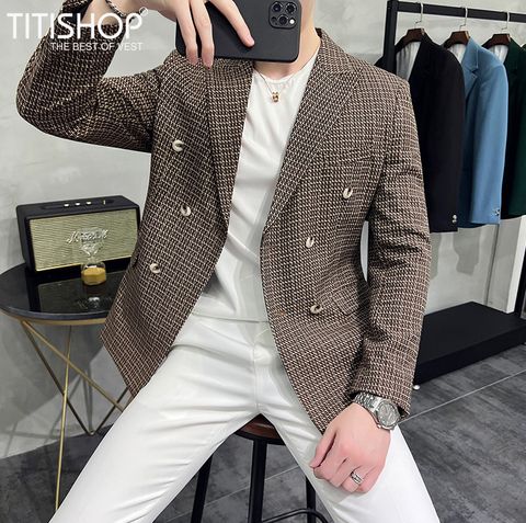 Áo Blazer Nam Titishop VN630 (M-4XL)