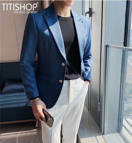 Áo Blazer Nam Titishop VN623 (M-4XL)