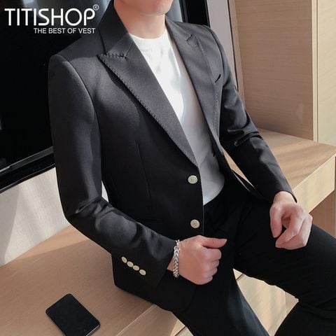 Áo Blazer Nam Titishop VN626 (M-4XL)