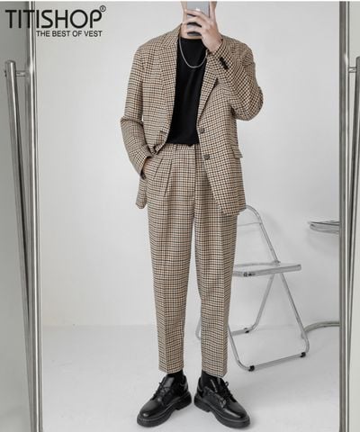 Áo Blazer nam Titishop  Luxury ( Đặt 5-7 Ngày )