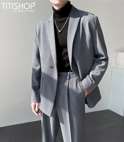 Áo Blazer nam Titishop Luxury ( Đặt 5-7 Ngày )