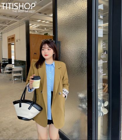 Áo Blazer Nữ Big Size Titishop ( Đặt 5-7 Ngày )