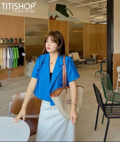 Áo Blazer Nữ Big Size Titishop ( Đặt 5-7 Ngày )