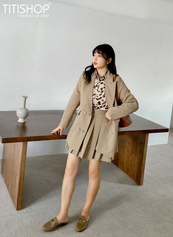 Áo Blazer Nữ Big Size Titishop ( Đặt 5-7 Ngày )