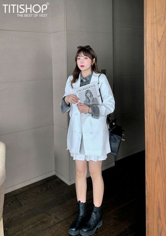 Áo Blazer Nữ Big Size Titishop ( Đặt 5-7 Ngày )