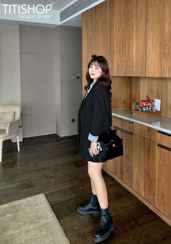 Áo Blazer Nữ Big Size Titishop ( Đặt 5-7 Ngày )