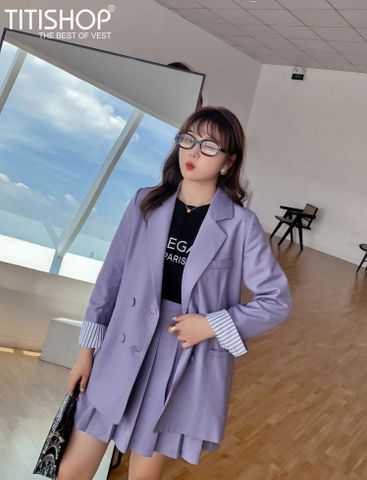 Áo Blazer Nữ Big Size Titishop ( Đặt 5-7 Ngày )