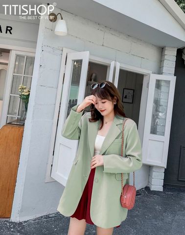 Áo Blazer Nữ Big Size Titishop ( Đặt 5-7 Ngày )