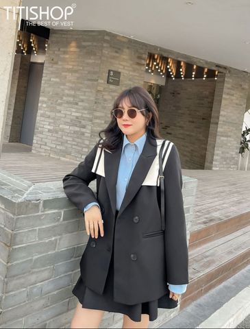 Áo Blazer Nữ Big Size Titishop ( Đặt 5-7 Ngày )