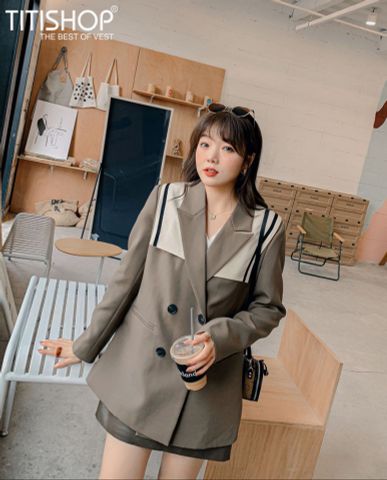 Áo Blazer Nữ Big Size Titishop ( Đặt 5-7 Ngày )