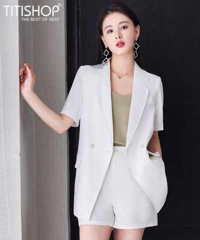 Áo Blazer Nữ Mix Quần Short ( Đặt 7 Ngày )