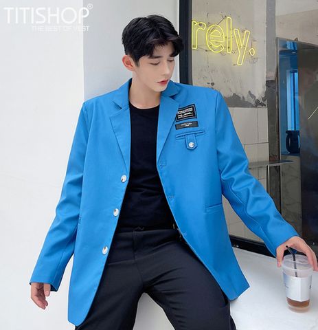 Áo Blazer Nam Titishop Hàn Quốc ( Đặt 5-7 Ngày )