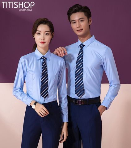 Đồng Phục Sơ Mi Titishop (30% Sợi tre )