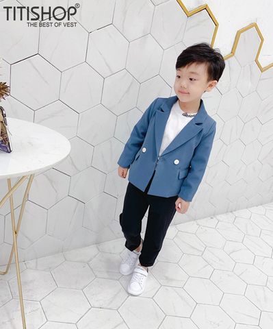 Áo Blazer Trẻ Em Titishop (08-45kg)